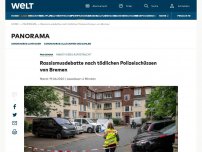 Bild zum Artikel: Rassismusdebatte nach tödlichen Polizeischüssen von Bremen