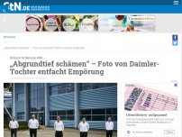 Bild zum Artikel: Shitstorm für Mercedes AMG: „Abgrundtief schämen“ – Foto von Daimler-Tochter entfacht Empörung
