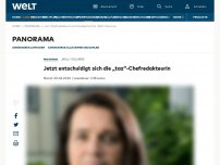 Bild zum Artikel: Jetzt entschuldigt sich die „taz“-Chefredakteurin