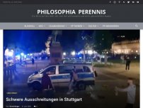 Bild zum Artikel: Schwere Ausschreitungen in Stuttgart