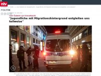 Bild zum Artikel: Cem Özdemir zur Krawallnacht: Jugendliche mit Migrationshintergrund entgleiten uns teilweise