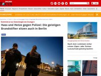 Bild zum Artikel: Kommentar zur Gewaltorgie von Stuttgart - Terror, Hass und Hetze gegen Polizei: Die geistigen Brandstifter sitzen auch in Berlin
