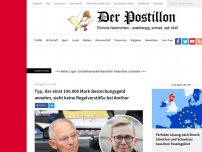 Bild zum Artikel: Typ, der einst 100.000 Mark Bestechungsgeld annahm, sieht keine Regelverstöße bei Amthor