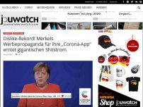 Bild zum Artikel: Dislike-Rekord! Merkels Werbepropaganda für ihre „Corona-App“ erntet gigantischen Shitstrom
