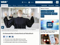 Bild zum Artikel: Kirchenaustritte in Deutschland auf Rekordhoch