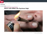 Bild zum Artikel: Cannabiskonsum in der Pubertät: Wenn aufs Kiffen die Psychose folgt