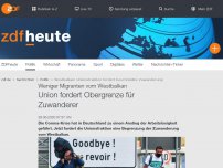 Bild zum Artikel: Union fordert Obergrenze für Zuwanderer