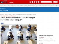 Bild zum Artikel: Waldorfschule in Elmshorn - Fast halbe Abi-Klasse fällt durch: Eltern werfen Schule Versagen bei Corona-Schließung vor