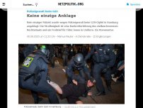 Bild zum Artikel: Polizeigewalt beim G20: Keine einzige Anklage