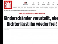 Bild zum Artikel: Eltern lockten ihn in Falle - Kinderschänder verurteilt, aber wieder frei!