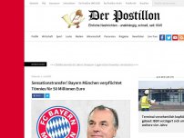 Bild zum Artikel: Sensationstransfer! Bayern München verpflichtet Tönnies für 50 Millionen Euro