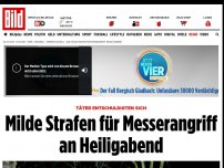 Bild zum Artikel: Täter entschuldigten sich - Milde Strafen für Messerangriff an Heiligabend