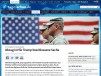 Bild zum Artikel: US-Truppenabzug aus Deutschland ist beschlossene Sache