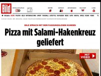 Bild zum Artikel: BILD sprach mit dem Kunden - Pizza mit Salami-Hakenkreuz geliefert