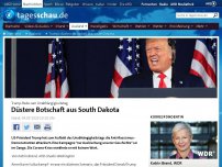 Bild zum Artikel: Trumps düstere Botschaft aus South Dakota