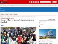 Bild zum Artikel: Als Zeichen gegen Rassismus - Formel-1-Fahrer uneins bei gemeinsamem Kniefall