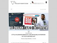Bild zum Artikel: Attila Hildmann erwischt, wie er ein BILD-Interview mit sich gefaked hat