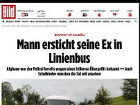 Bild zum Artikel: Bluttat im Allgäu - Mann ersticht Ex-Frau in Linienbus