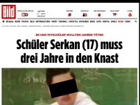 Bild zum Artikel: Versuchter Lehrer-Mord - Ohne Bewährung! Serkan (17) muss in den Knast
