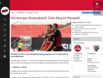 Bild zum Artikel: Nürnberger-Doppelpack: Club-Sieg im Hinspiel!