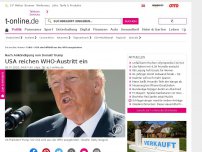 Bild zum Artikel: USA sind aus Weltgesundheitsorganisation ausgetreten