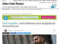 Bild zum Artikel: Nach Angriffen: Attila Hildmann setzt Kopfgeld auf Anonymous aus
