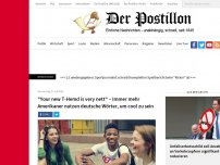 Bild zum Artikel: 'Your new T-Hemd is very nett' – Immer mehr Amerikaner nutzen deutsche Wörter, um cool zu sein