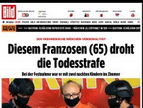 Bild zum Artikel: 300 indonesische Mädchen vergewaltigt - Diesem Franzosen (65) droht die Todesstrafe