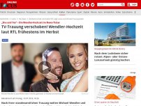 Bild zum Artikel: „She said Yes“ – Die Wendler-Hochzeit im News-Ticker - TV-Trauung von Wendler und Laura abgesagt: RTL kündigt Verschiebung an