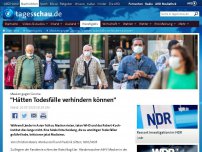 Bild zum Artikel: Masken gegen Corona: 'Wir hätten Todesfälle verhindern können'