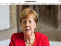 Bild zum Artikel: Ohrfeige für Kanzlerin Merkel: USA kritisieren Umgang mit Menschenhandel