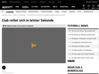 Bild zum Artikel: Relegations-Wahnsinn! Nürnberg rettet sich in letzter Sekunde