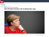 Bild zum Artikel: Einnahmen nur für CDU und AfD: Den Parteien brechen die Großspender weg