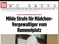 Bild zum Artikel: Nur ein Jahr und zehn Monate! - Milde Strafe für Mädchen-Vergewaltiger