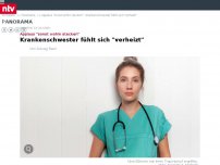 Bild zum Artikel: Applaus 'sonst wohin stecken': Krankenschwester fühlt sich 'verheizt'
