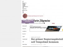 Bild zum Artikel: Habeck: Bei Regierungsbeteiligung kommt Tempolimit auf Autobahnen