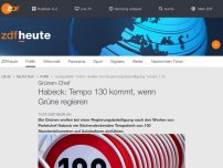 Bild zum Artikel: Habeck: Tempo 130 kommt, wenn Grüne regieren