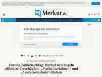 Bild zum Artikel: Corona-Paukenschlag: Bundesregierung will Regeln offenbar verschärfen - kommt ein „Ausreiseverbot“?