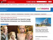 Bild zum Artikel: 'Wenn jemand sterben muss, dann ich' - Um seine kleine Schwester zu retten: Sechsjähriger nimmt brutale Hundeattacke auf sich