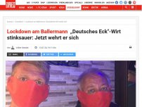 Bild zum Artikel: Lockdown am Ballermann: „Deutsches Eck'-Wirt stinksauer: Jetzt wehrt er sich