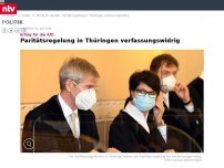Bild zum Artikel: Erfolg für die AfD: Verfassungsrichter kippen Paritätsregelung in Thüringen