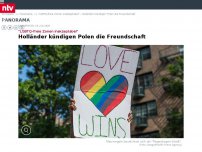 Bild zum Artikel: 'LGBTQ-freie Zonen inakzeptabel': Holländer kündigen Polen die Freundschaft
