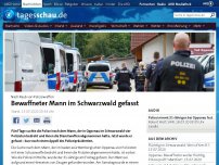 Bild zum Artikel: 31-Jähriger nach Raub von Polizeiwaffen im Schwarzwald gefasst