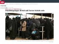 Bild zum Artikel: Bund warnt vor Radikalisierung: Flüchtlingslager Al-Hol soll Terror-Schule sein