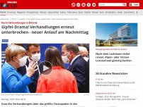 Bild zum Artikel: Harte Verhandlungen in Brüssel - „Wir bezahlen“: Frustriert verlässt Merkel um 0.36 Uhr den EU-Gipfel
