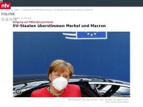 Bild zum Artikel: Einigung auf Milliardenzuschüsse: EU-Staaten überstimmen Merkel und Macron