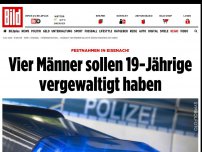 Bild zum Artikel: Festnahmen in Eisenach! - Vier Männer sollen 19-Jährige vergewaltigt haben