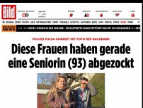 Bild zum Artikel: Polizei Fulda fahndet - Diese Frauen haben eine Seniorin (93) abgezockt