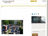 Bild zum Artikel: Protestfahrt durch Stuttgart: Schausteller-Demo legt Verkehr in Stuttgart komplett lahm