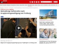 Bild zum Artikel: Elf Männer waren angeklagt - Mehrjährige Haftstrafen nach Gruppenvergewaltigung von Freiburg